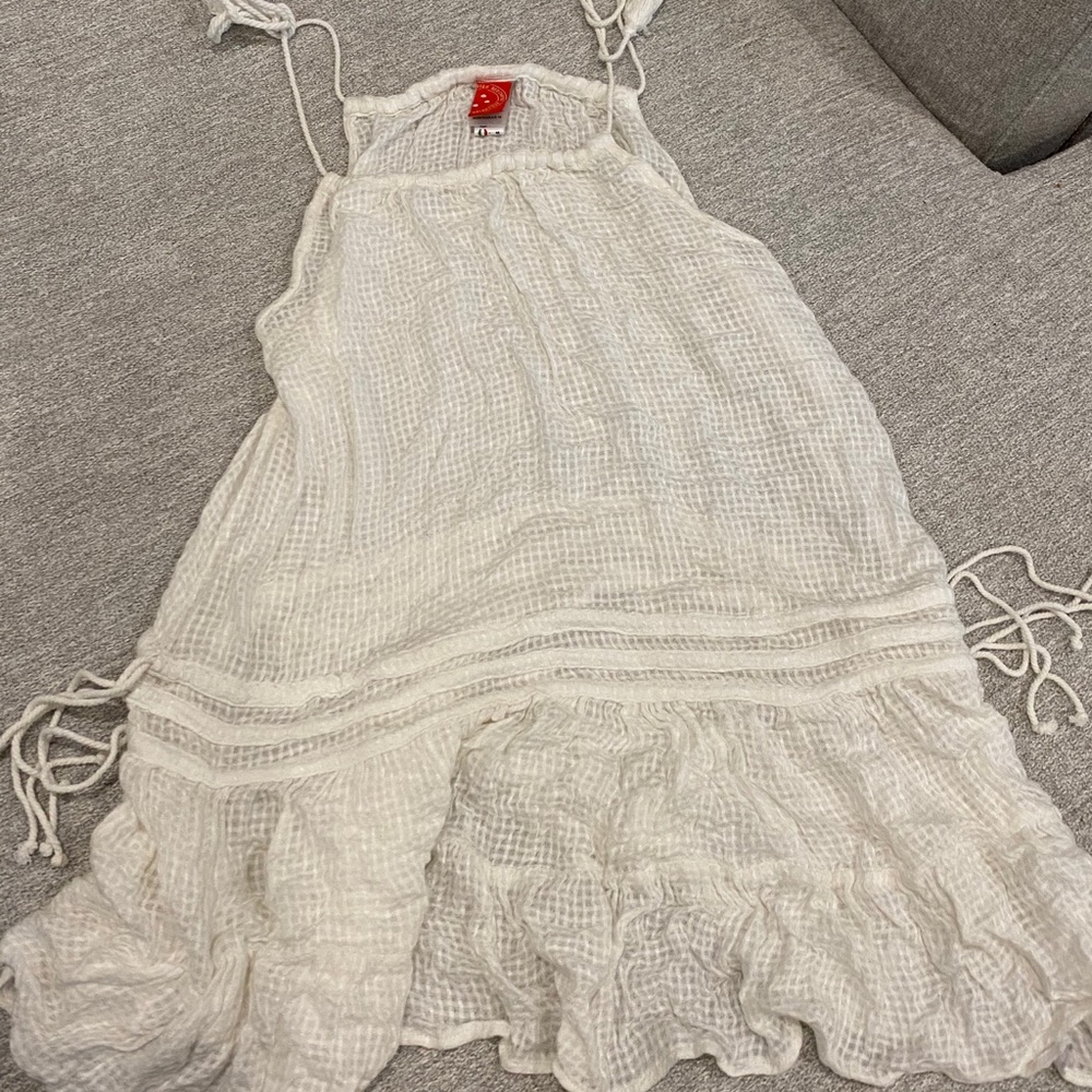 Cream Swim Coverup